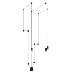 Lampa ścienna LINEA-3 WALL czarna - zdjęcie produktu