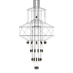 Lampa wisząca LINEA-43 XL czarna 150 cm - zdjęcie produktu