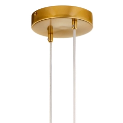 Lampa wisząca OLAF 2 złoty szczotkowany ciepły beż 41686 Sigma - zdjęcie 2