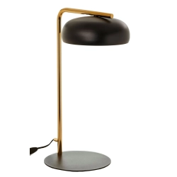 Lampka OLAF złoty szczotkowany czarny 41728 Sigma - zdjęcie 1