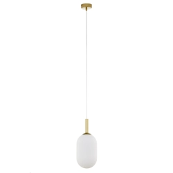 PLUUM 1 M ø15cm lampa wisząca złoty szczotkowany 41847 Sigma - zdjęcie 1
