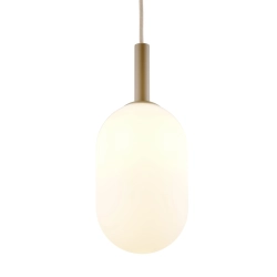 PLUUM 1 M ø15cm lampa wisząca ciepły beż 41854 Sigma - zdjęcie 2