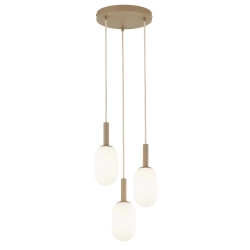 PLUUM 3 koło lampa wisząca ciepły beż 41857 Sigma - zdjęcie 1