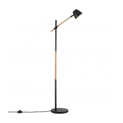 kinkiecik.pl Lampa podłogowa czarna THEO 2112654003 Nordlux