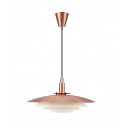 Skandynawska lampa wisząca Nordlux Bretagne - miedziana 39489930 - zdjęcie produktu