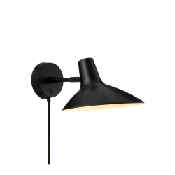 Skandynawski kinkiet Darci - DFTP czarny 2320221003 Nordlux - zdjęcie produktu