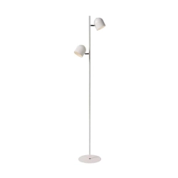SKANSKA Lampa podłogowa LED Dim. 2x5W 2700K biały 03703/10/31 Lucide - zdjęcie produktu