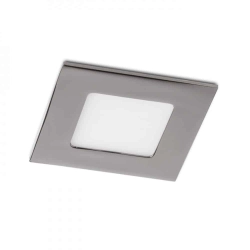 kinkiecik.pl SLENDER SQ 8 wpuszczana czarny chrom 230V LED 3W 3000K R12186 Rendl light studio