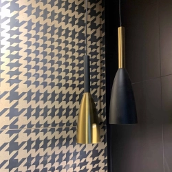 Solin wisząca czarno/złota LP-181/1P BK/GD - zdjęcie produktu