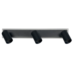 Spot Parma 3 3xGU10 + 1xLED CCT czarny LP-0612/3WS BK LIGHT PRESTIGE