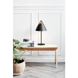 Stołowa lampa Strap DFTP Nordlux - czarna 46205003 - zdjęcie produktu