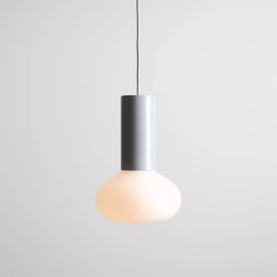 LAMPA WISZĄCA FLO SZARY S (opal glass) 7000G22_S Aldex - zdjęcie dodatkowe 1