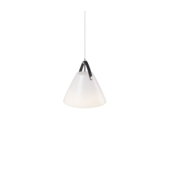 Szklana lampa wisząca Strap 27 DFTP- biała 84313001 - zdjęcie produktu