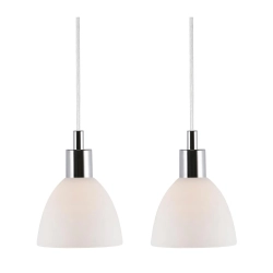 Lampa wisząca Ray 2-Kit chrom 63233033 Nordlux - zdjęcie produktu