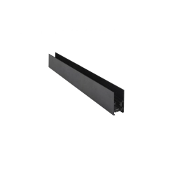 Alfa Szynoprzewód jednofazowy magnetyczny profil Track Magnetic52 1m + 2x End Cap (black) AZ4638 AZZARDO