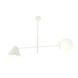Żyrandol HERMES 2 WHITE 1348/2 EMIBIG Lighting