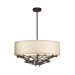 Lampa wisząca Taiko – 4 źródła światła TAIKO-4P Elstead Lighting