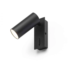 kinkiecik.pl TAPIO I SQ ścienna czarna 230V LED 4.5W 3000K R13423 Rendl light studio