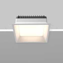 Lampa wpuszczana Okno 3000-4000-6000K 1x18W 100° DL056-18W3-4-6K-W Maytoni - zdjęcie dodatkowe 1
