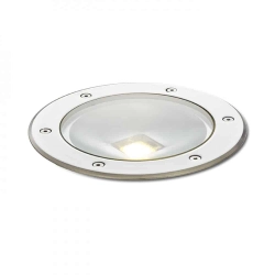 kinkiecik.pl TERRA wpuszczana stal nierdzewna 230V LED 20W 120° IP65 3000K R10532 Rendl light studio