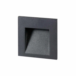 kinkiecik.pl TESS SQ wpuszczana antracyt 230V LED 3W IP54 3000K R12015 Rendl light studio