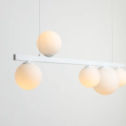 LAMPA WISZĄCA GARDA 5 BIAŁY 1099F Aldex - zdjęcie dodatkowe 1