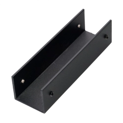 TRACK IP65 STRAIGHT CONNECTOR BLACK AZ6936 AZZARDO