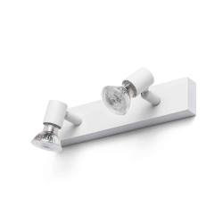 kinkiecik.pl TRICA II ścienna biała 230V GU10 2x25W R13373 Rendl light studio