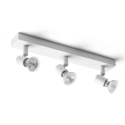 kinkiecik.pl TRICA III ścienna biała 230V GU10 3x25W R13375 Rendl light studio