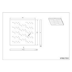 Lampa sufitowa TITUS – 676617531 incl. 1x SMD LED, 36W · 1x 3300lm, 3000 6000K TRIO - zdjęcie produktu