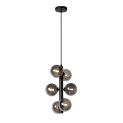 TYCHO lampa wisząca Ø 25,5 cm G9 czarny 45474/06/30 Lucide - zdjęcie produktu