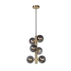 TYCHO lampa wisząca Ø 25,5 cm G9 satyna mosiądz 45474/06/02 Lucide - zdjęcie produktu