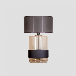 UMBRIEL AMBER/BLACK lampa stołowa L250110427 4Concepts
