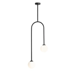 Lampa wisząca NAVE 2 CZARNY 1088PL_H1 ALDEX - zdjęcie produktu