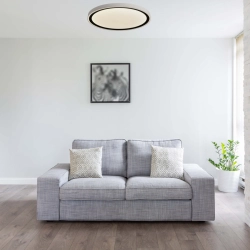 Vegas plafon mały 4000K czarny LP-550/1C S 4BK LIGHT PRESTIGE