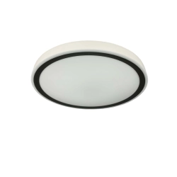 Vegas plafon średni 4000K czarny LP-550/1C M 4BK LIGHT PRESTIGE