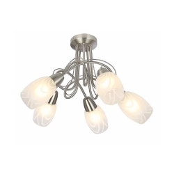 Vidal lampa sufitowa 5 pł nikiel mat 631605-07 Reality - zdjęcie produktu