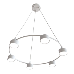 Lampa wisząca STARLIT 6 WHITE 1373/6 EMIBIG Lighting - zdjęcie produktu