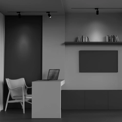 Reflektor Vuoro Unity Track Lighting TR003-1-6W3K-B LED 6W 3000K Maytoni - zdjęcie dodatkowe 1