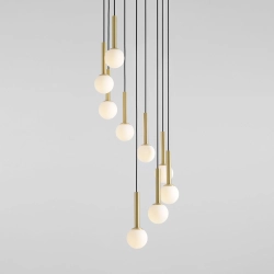 LAMPA WISZĄCA RIU 9 CZARNY 1103N1 Aldex - zdjęcie dodatkowe 1