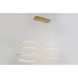 Lampa wisząca Waves (gold) AZ4058 AZZARDO