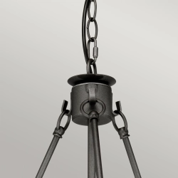 Żyrandol Windsor – 6 źródeł światła – Grafitowe WINDSOR6-GR Elstead Lighting