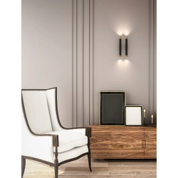 kinkiecik.pl Kinkiet Q Parette Nero / Gold ORLICKI