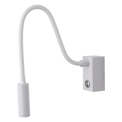 Kinkiet Adjusta 1xLED biały WL0117-WH yaskr