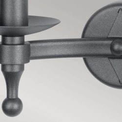 Kinkiet Warwick – 2 źródła światła WR2-GRAPHITE Elstead Lighting