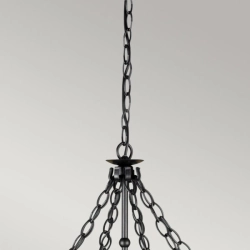 Żyrandol Warwick – 8 źródeł światła WR8-GRAPHITE Elstead Lighting