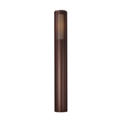kinkiecik.pl Wysoka lampa ogrodowa stojąca Aludra 95 - Nordlux, brąz - IP54 E27 2118038061