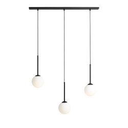 LAMPA WISZĄCA BOSSO 3 CZARNY 1087E_1 ALDEX - zdjęcie produktu