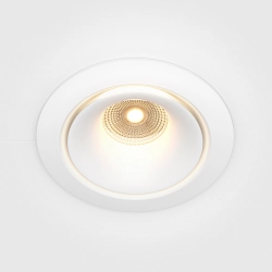 Lampa wpuszczana Yin 3000K 1x12W 60° Dim Triac DL031-L12W3K-D-W Maytoni - zdjęcie produktu