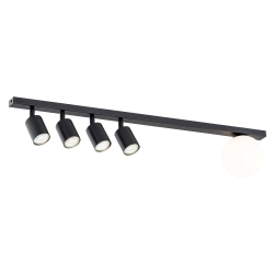 Lampa sufitowa BASTER 5 BLACK 1314/5 EMIBIG Lighting